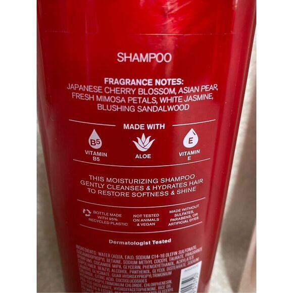 Bath and Body Works Japanese Cherry Blossom  Shampoo & Conditioner 2 pc SET - Picture 3 of 5